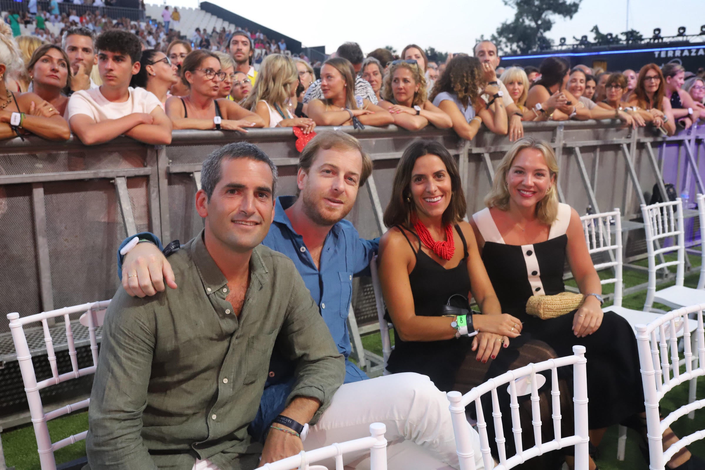 Álvaro Pérez, Álvaro Soto, Rocío Moreira y Carla García