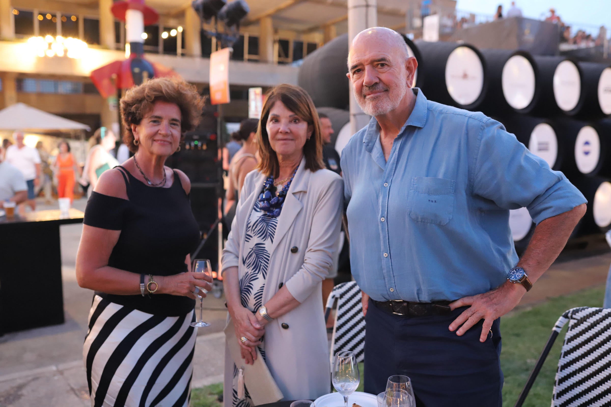 Isabel Jiménez, Rocío Marcos y Fernando Quincoces