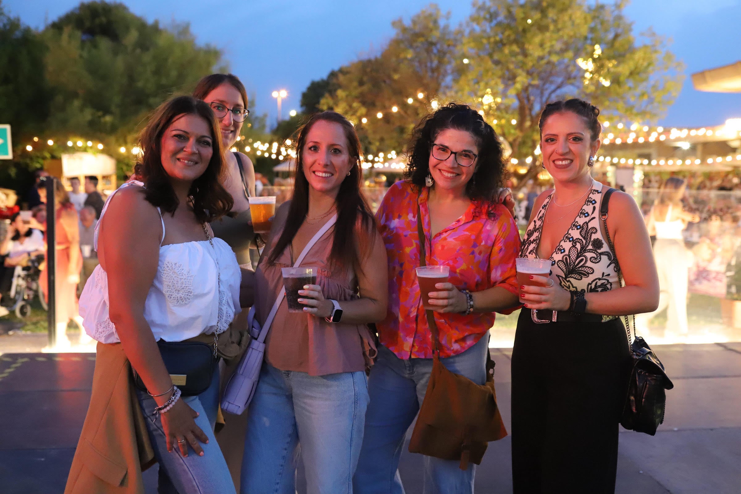 Soraya Rodríguez, Asun Gaton, Patricia Ruiz, Verónica Rey y Tatiana Rey