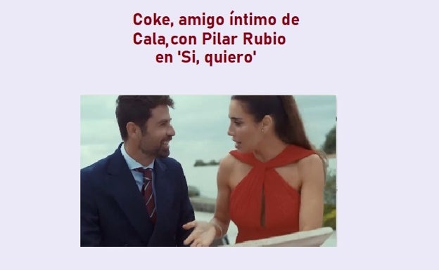 Coke con Pilar Rubio