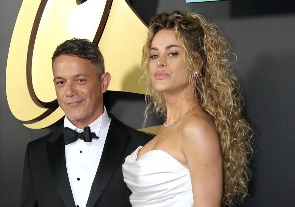 Alejandro Sanz y Candela Márquez en la previa a los Grammy Latinos