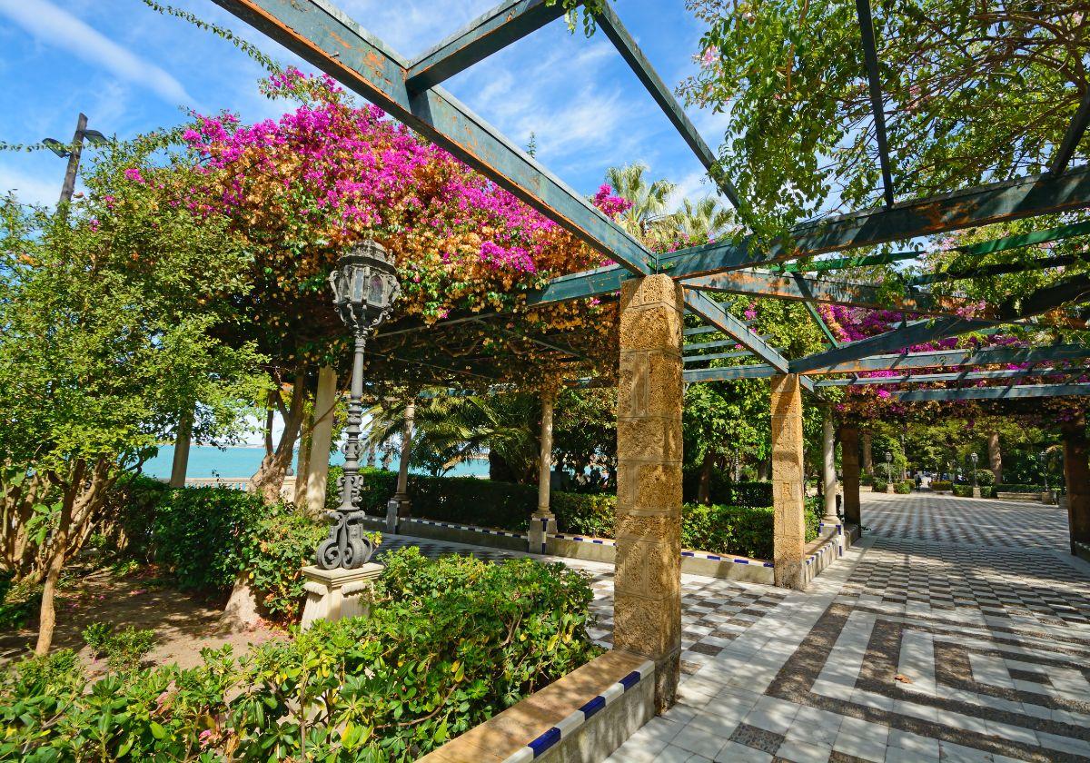 Imagen del Parque genovés de Cádiz