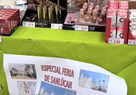 Desodorante, maquillaje y preservativos: este famoso supermercado monta un stand para la Feria de Sanlúcar