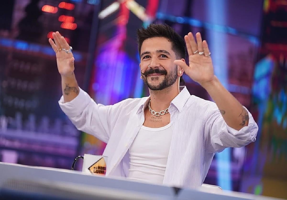 Camilo duranet su visita a El Hormiguero