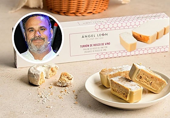 El original turrón que ha sacado el chef Ángel León elaborado con este dulce típico navideño