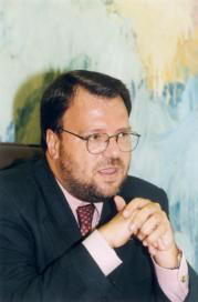 Javier Arenas y Jesús Caldera, en el Congreso de los Diputados. ABC