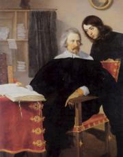 «Sir Arthur Hopton y un secretario». Meadows Museum