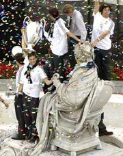 La «novena» Copa de Europa llegó a Madrid