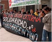 Manifestación esta mañana en Madrid