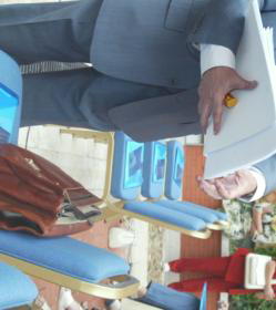 Robert Gallo explicó las líneas de investigación que impulsa en Baltimore.Yolanda Cardo