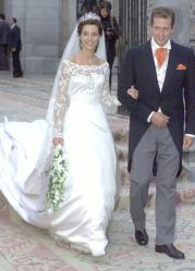 La Familia Real asistió en Madrid a la boda de Bruno Gómez-Acebo y Bárbara Cano