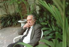 Rafael Sánchez Ferlosio,ayer en Barcelona