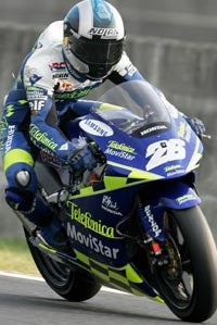 Pedrosa suma su tercera «pole»