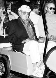 Hunter S. Thompson, en una imagen tomada en Las Vegas en junio de 2003. AFP