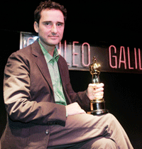 Drexler, en la sala Galileo
