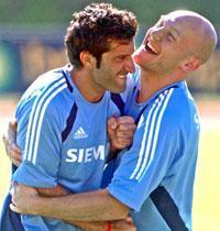 Luis Figo alcanza un acuerdo con el Inter para las dos próximas temporadas