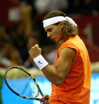 Gaudio, Agassi y Davydenko, rivales de Nadal en Shanghai