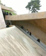 Las escaleras mecánicas, que fueron muy criticadas, reciben ya su tercer premio