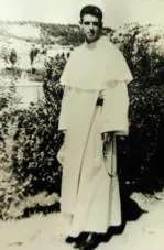 Fray Juan García en la soledad del convento