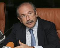 El presidente del grupo constructor e inmobiliario Sacyr Vallehermoso, Luis del Rivero. / EFE