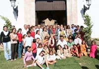 Encuentro multitudinario de la familia Sánchez-Ibargüen