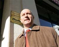 El arquitecto municipal José Luis Pardillos ha acudido a los tribunales. DÍAZ JAPÓN