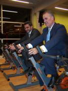 A. MALLADO  El alcalde de Alcalá de Guadaíra y el presidente y fundador de Sato Sport