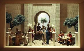 Detalle de los Armaos de la Sentencia en Cajasol. FOTOS: RAÚL DOBLADO