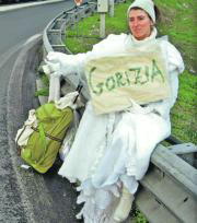 EFE  Giuseppina Pasqualino di Marineo, conocida como Pippa Bacca, en plena performance