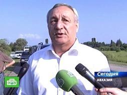 En la imagen, el presidente de la región separatista georgiana de Abjazia, Sergei Bagapsh. /AFP