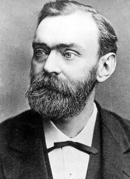 El inventor y magnate Alfred Nobel. /ARCHIVO