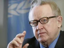 El ganador del NObel de la Paz de este año, el ex presidente finlandés Martti Ahtisaari. /Archivo