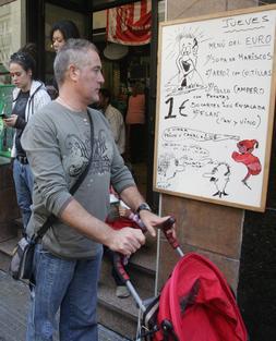 Menú a un solo euro