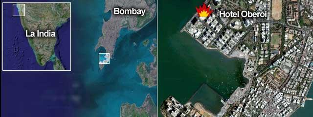 Hotel donde se produjo el ataque