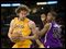 Pau Gasol frente a Jason Thompson, en un partido de Los Ángeles Lakers con los Kings de Sacramento / EFE
