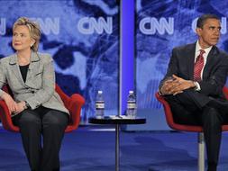Hillary Clinton supera en popularidad a Barack Obama