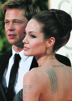 Opa hostil de Brad a Angelina