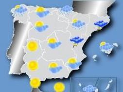 Previsión del tiempo para hoy. / Canal Meteo