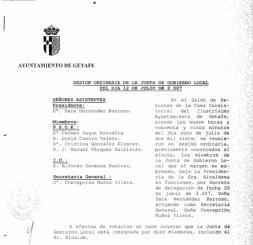 Un parking para el marido de la concejal