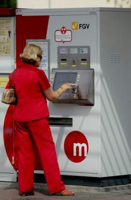 Pague su billete, por favor