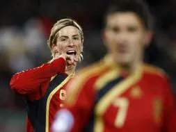 Ni Torres ni Villa han conseguido marcar./EFE