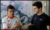 Alonso y Alguersuari se desean suerte para el GP de Hungría