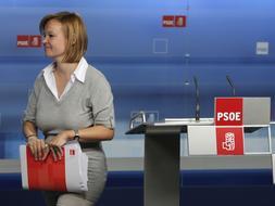 ¿Aprobará Leire Pajín el «carné» de senadora?