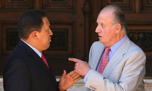 Hugo Chávez volverá a ver al Rey durante su visita a España