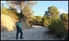 Camino de acceso al monte donde está el zulo de ETA en Confrides (Alicante) / Juan Carlos Soler
