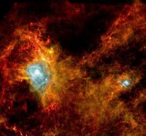 El Herschel capta el nacimiento de 700 estrellas a mil años luz de la Tierra