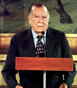muere, rafael, caldera, presidente, perdono, golpista, chavez