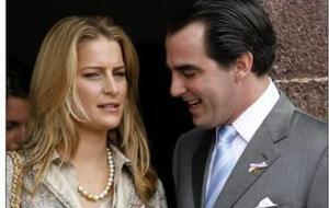 ENFOQUE  Nicolás y Tatiana, en Lanzarote, donde asisitieron al bautizo de un sobrino del Príncipe