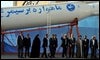 El presidente iraní, Mahmud Ahmadineyad, asiste a la ceremonia de presentación del cohete "Kavoshgar-3" / EFE