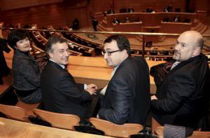 El Senado blinda el concierto con la ausencia de los senadores vascos del PP